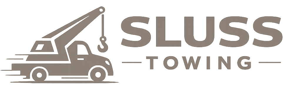 slusstow towing logo